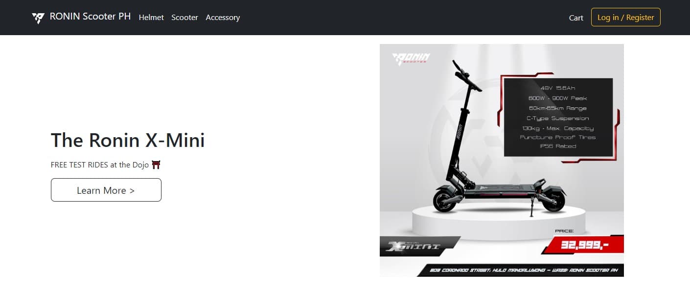 Ronin Scooter PH